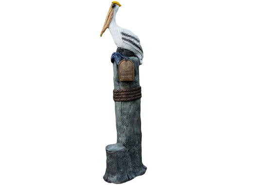Pelican Mailbox Statue Sculpture Art