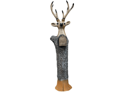 Deer White Tail Mailbox Sculpture – Nautical Mailbox