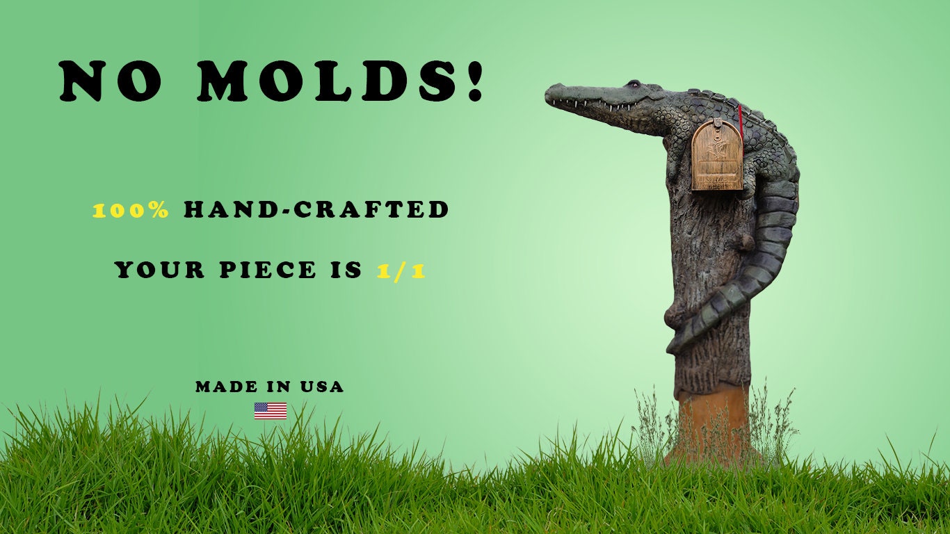 Barbary Lion Mailbox Sculpture – Nautical Mailbox