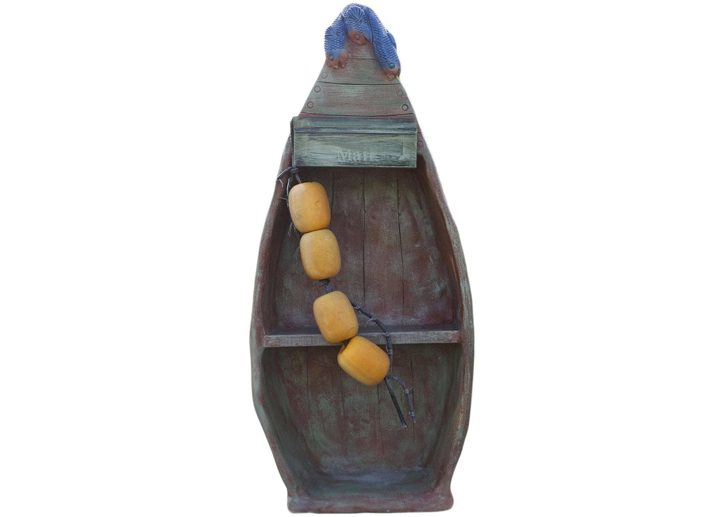 Row Boat Mailbox Sculpture